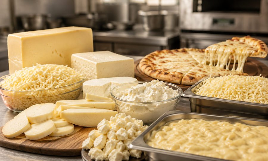 Quesos para fundir y Food Service